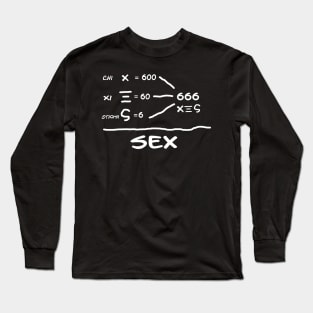 Chi Xi Stigma 666 Long Sleeve T-Shirt